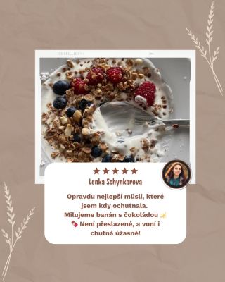 Lenčina nejoblíbenější příchuť je Banán v čokoládě. Která je ta vaše? 🤩 napište mi do komentářů 👇🏻