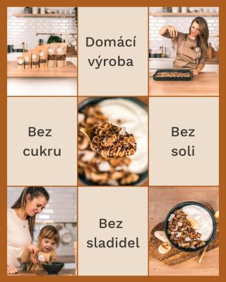 ⁉️Ptáte se proč zrovna sMüsli? Protože: 🌾 je bez cukru 🌾 je bez soli 🌾 je bez přidaných sladidel (ani med, ani čekanka,...